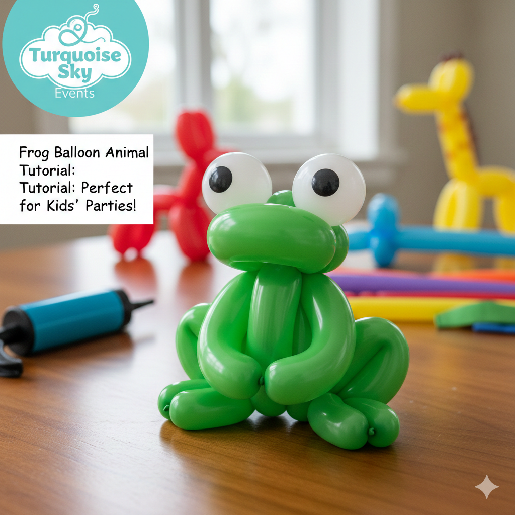 Frog Balloon Animal Tutorial
