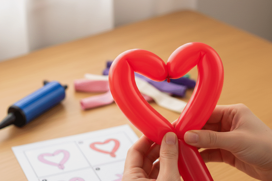 How to Make a Balloon Heart
