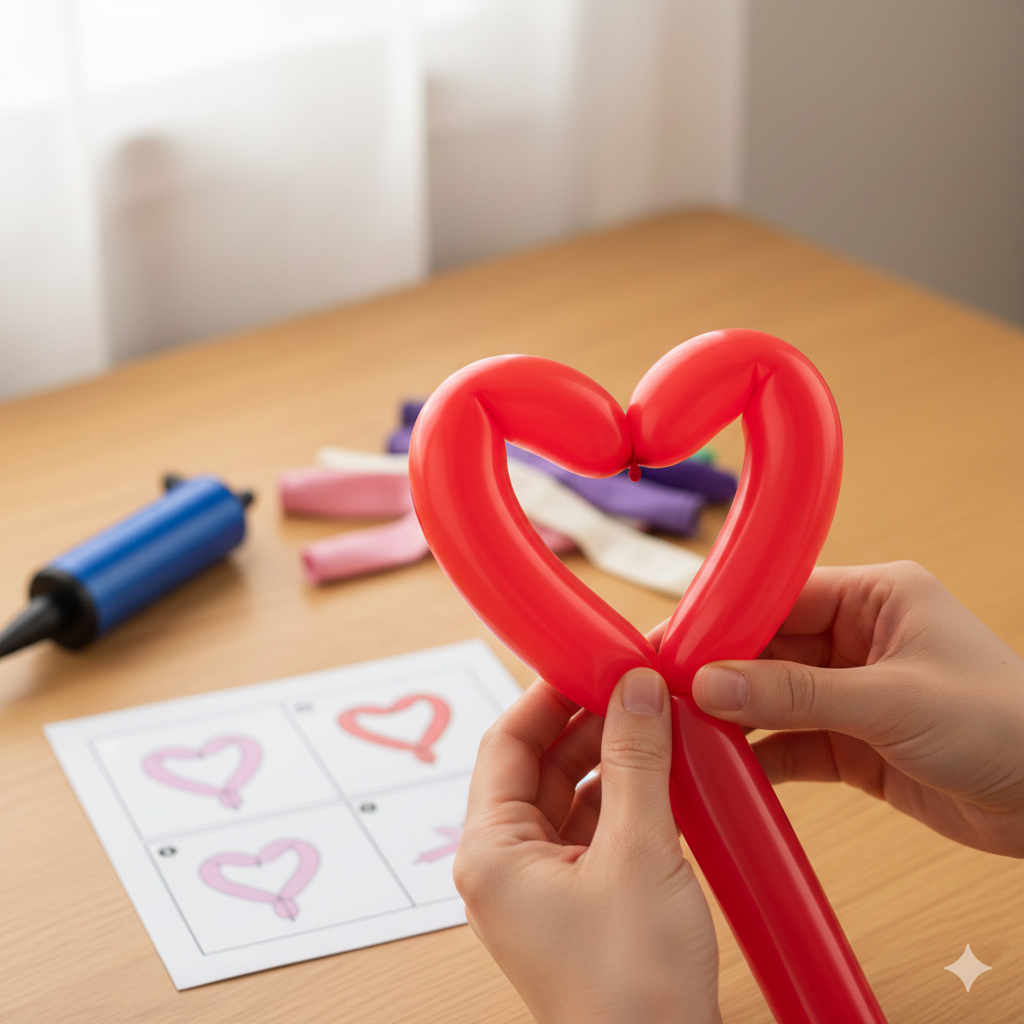 How to Make a Balloon Heart