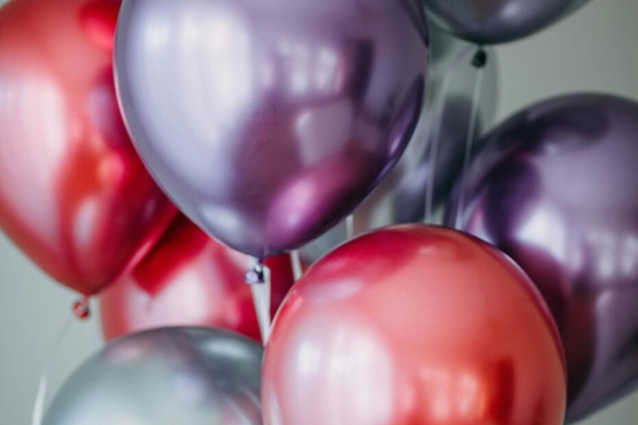 What Are Shiny Balloons Made Of