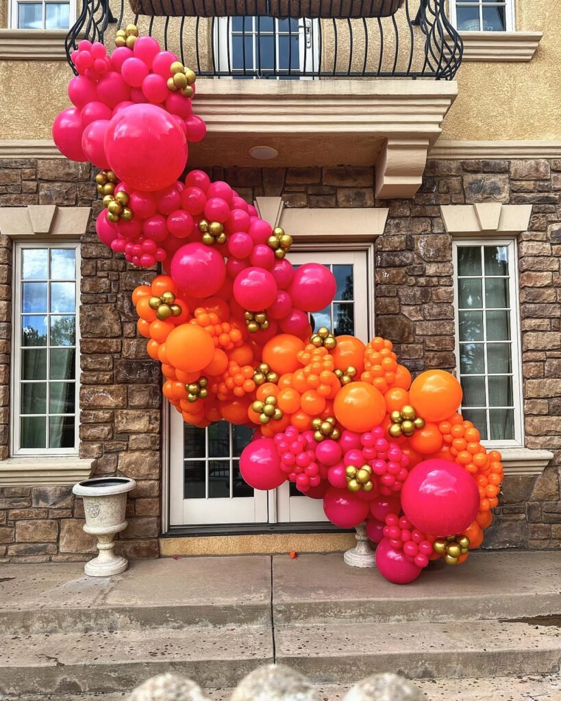 Decoration with Balloons