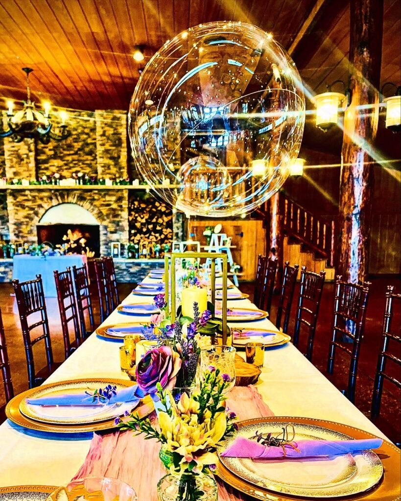 Balloon Table Decorations