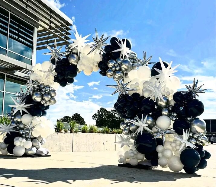 Black and White Wedding Decor