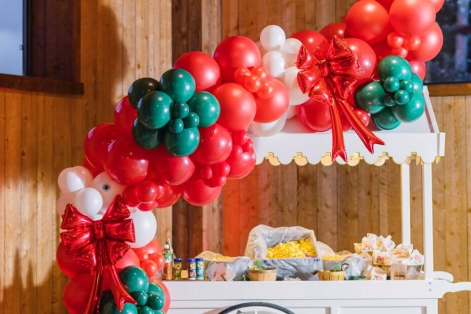 Christmas Balloon Decoration Ideas