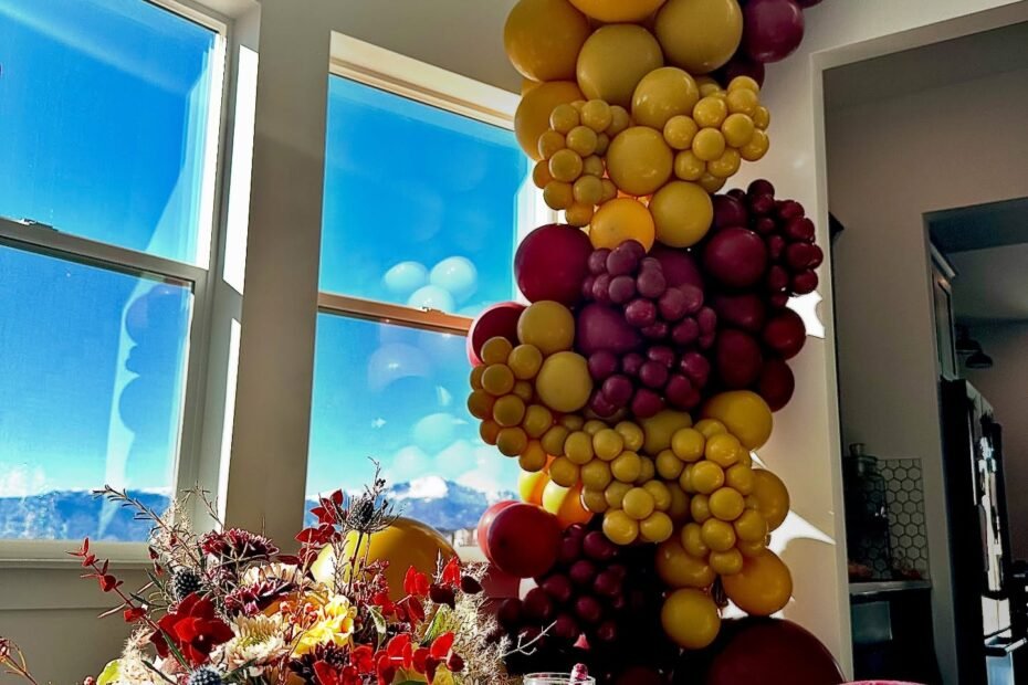 Wedding Anniversary Balloon Decoration Ideas
