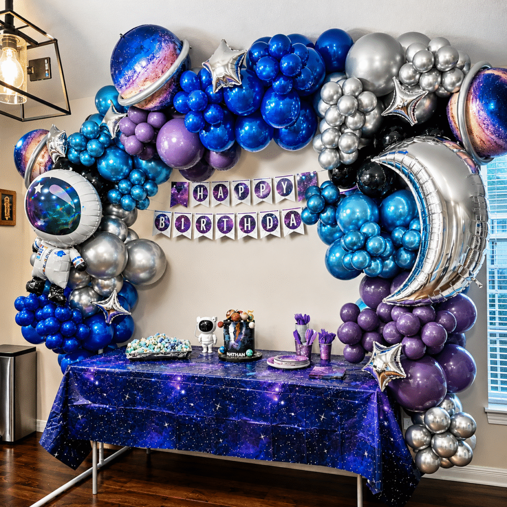 Birthday balloon decoration in colorado springs