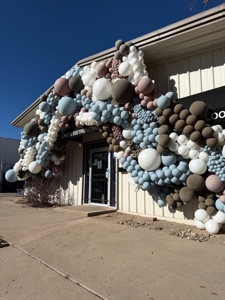 Brand Activation balloon decor in Colorado Springs