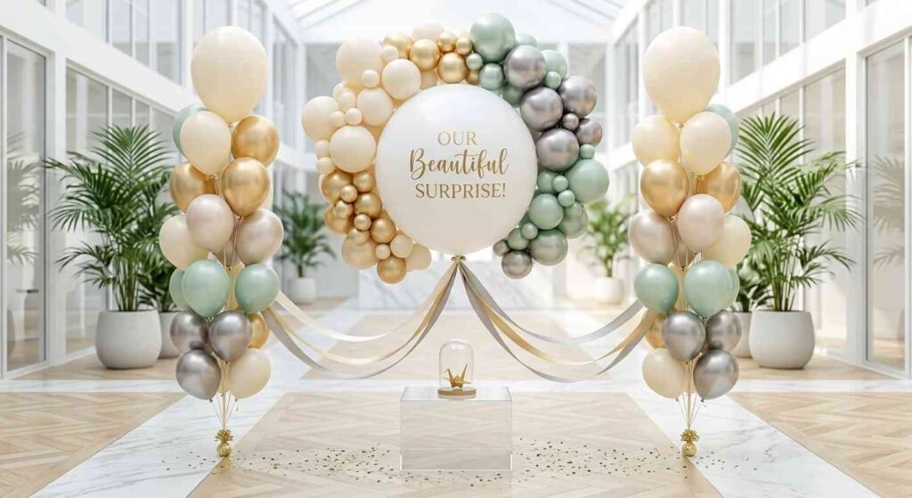 Gender Reveal Balloon Décor