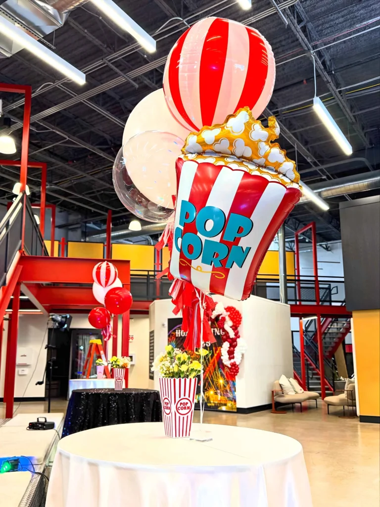brand activation balloon decor