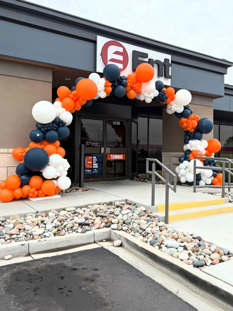 brand activation balloon decor