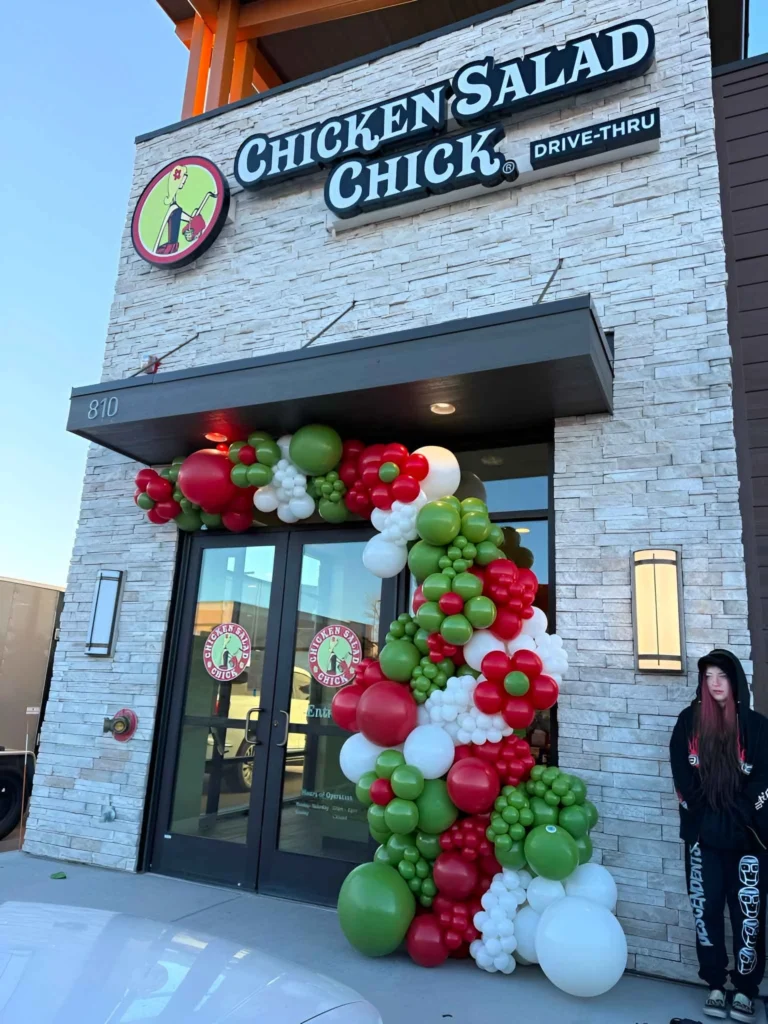 brand activation balloon decor