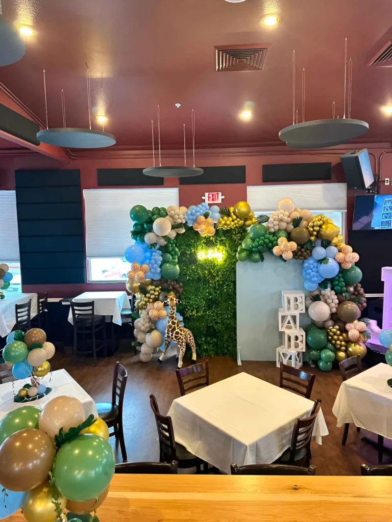 brand activation balloon decor