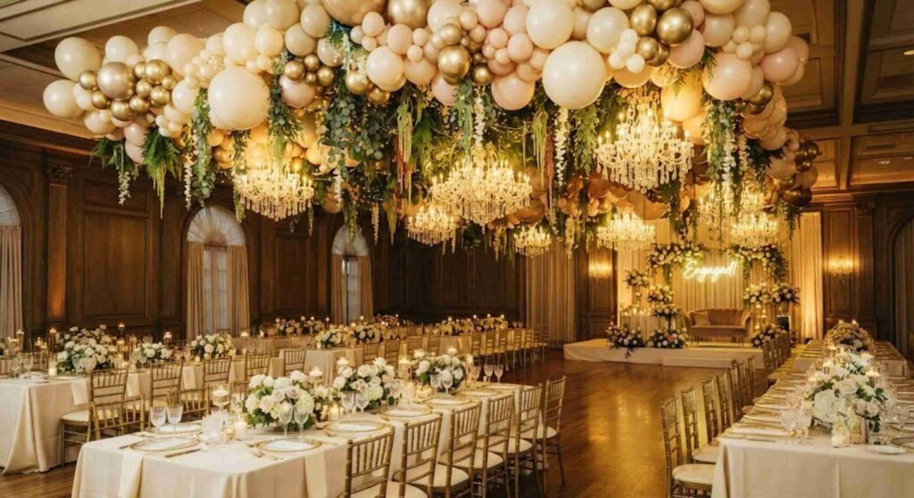 engagement balloon decor