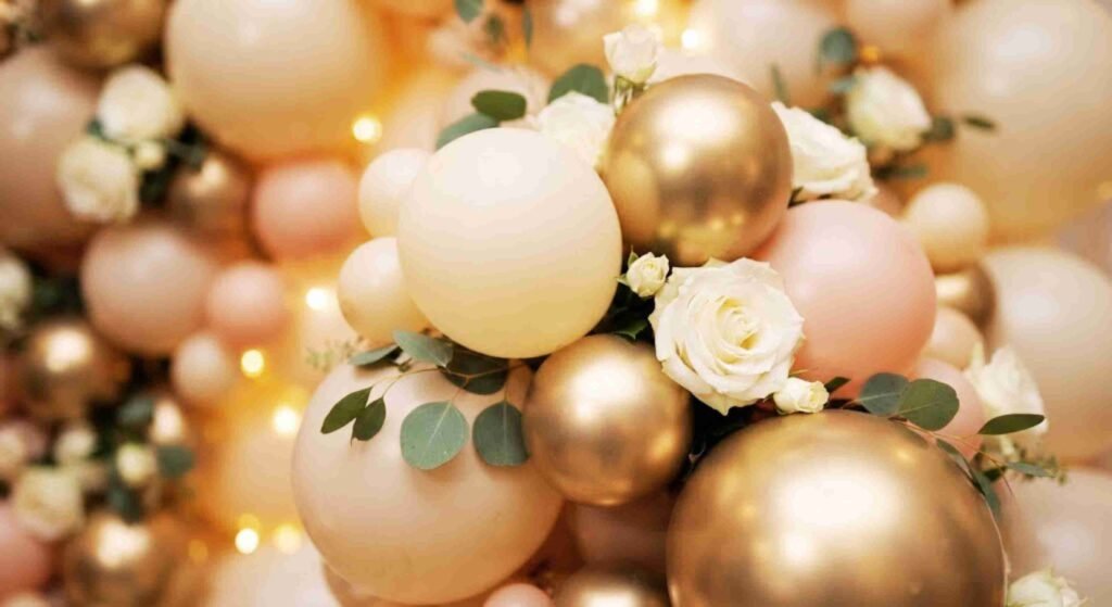 engagement balloon decor