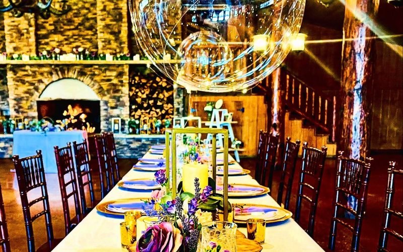 Balloon Table Decorations