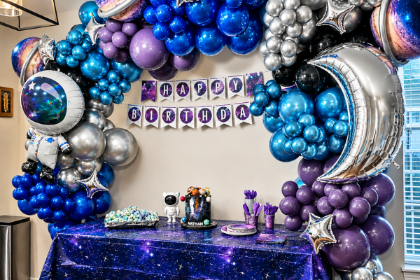 Birthday balloon decoration in colorado springs