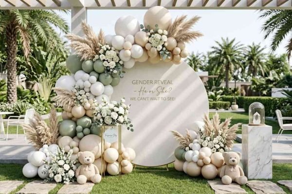 Gender Reveal Balloon Décor