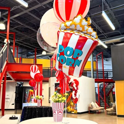 brand activation balloon decor