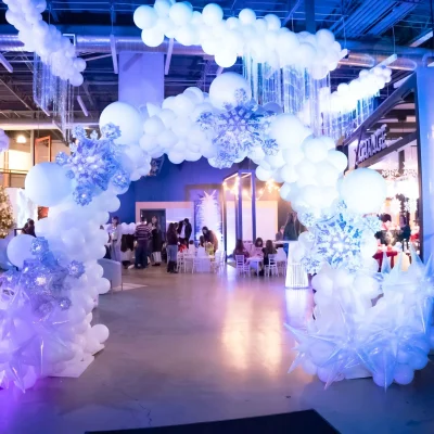 brand activation balloon decor