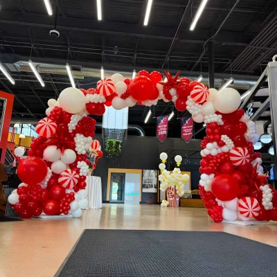 brand activation balloon decor