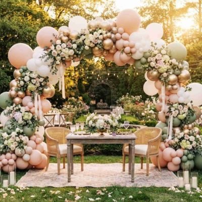 engagement balloon decor